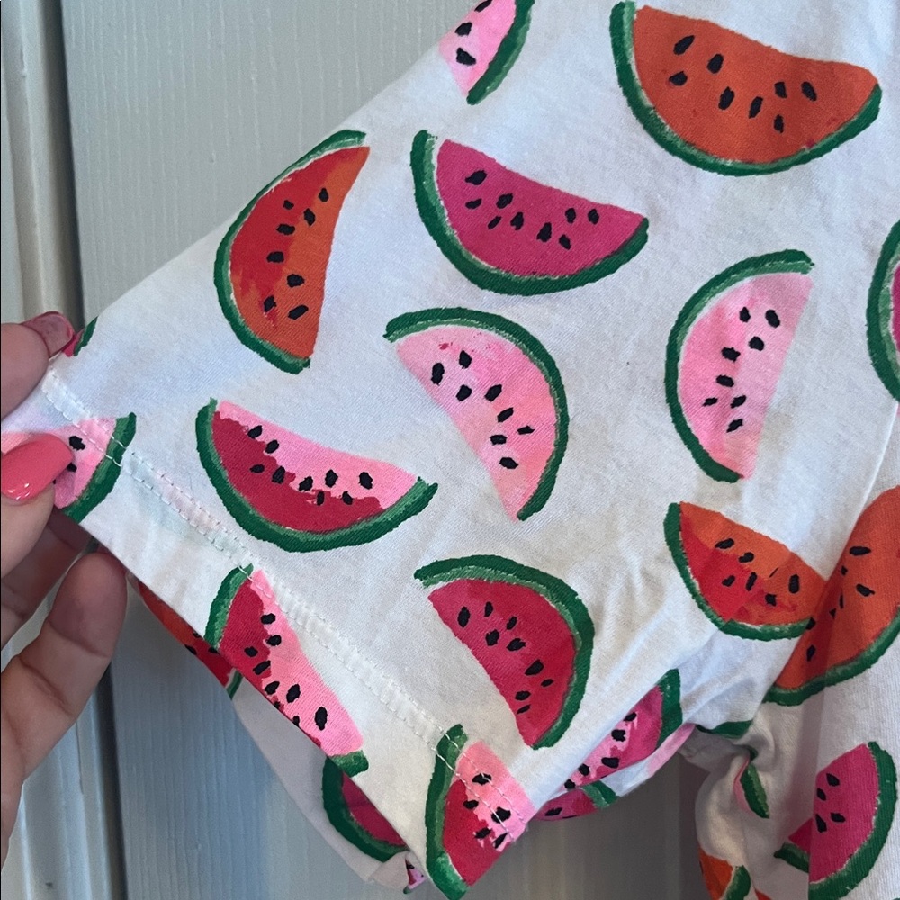 kate spade Watermelon Print Short Sleeve Tee - Picture 3 of 5